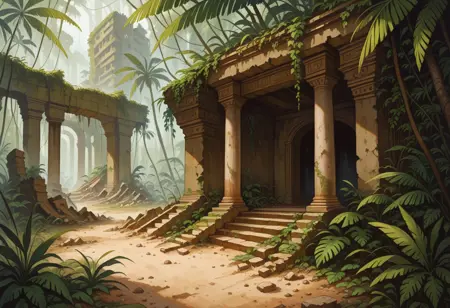 Jungle ruins [PDXL/IL]