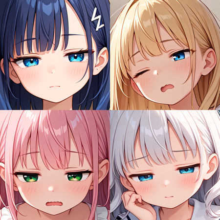[SDXL] Sleepy eyes / 眠そうな目 v1.0