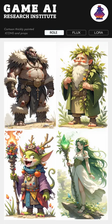 GMIC Style _F1 game Illustration Style Ⅵ