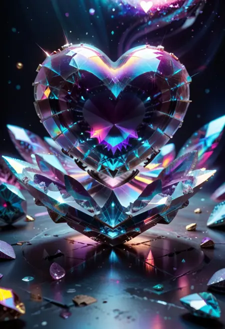 Crystal Heart Style