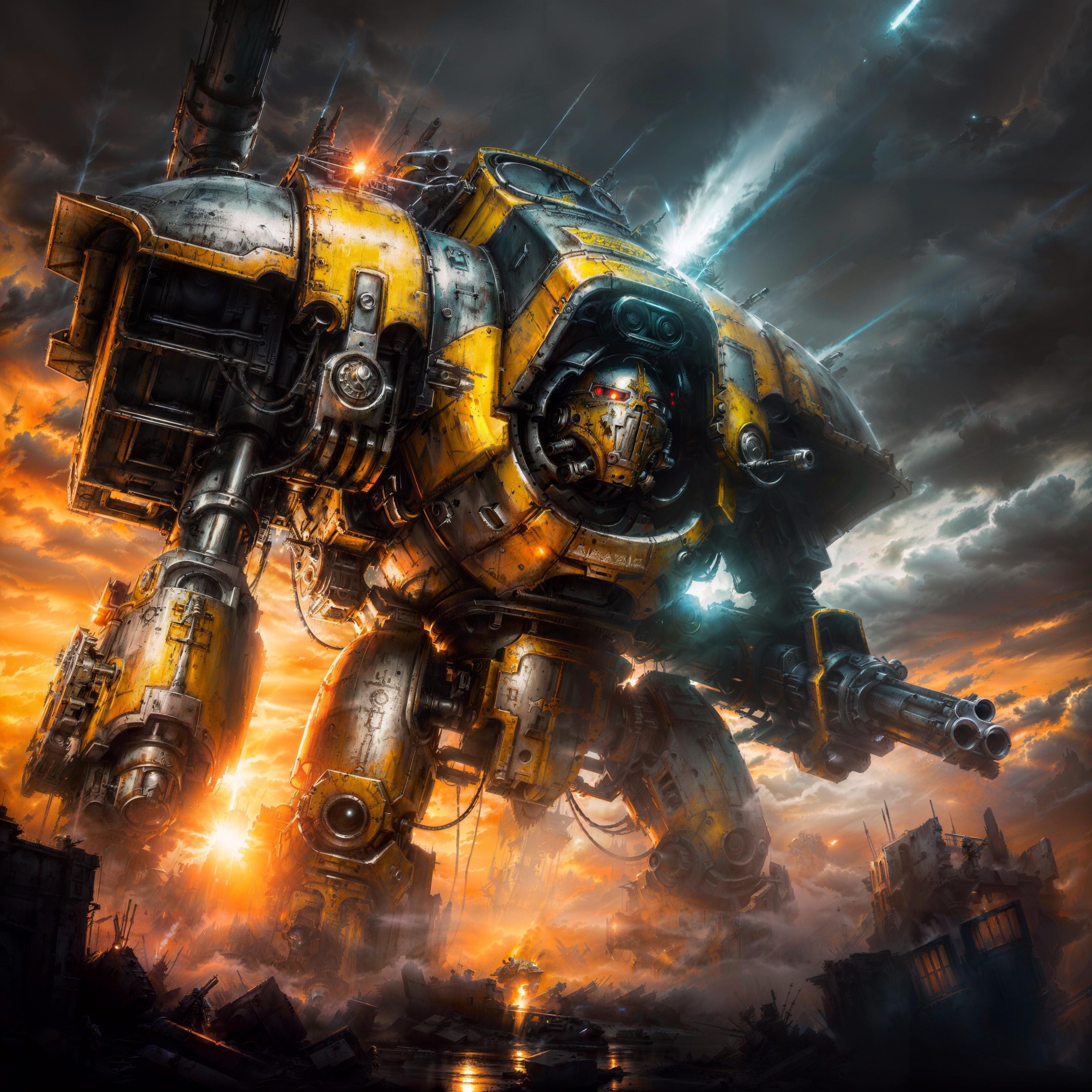 Titan, God-Machine image by Geekyzilla