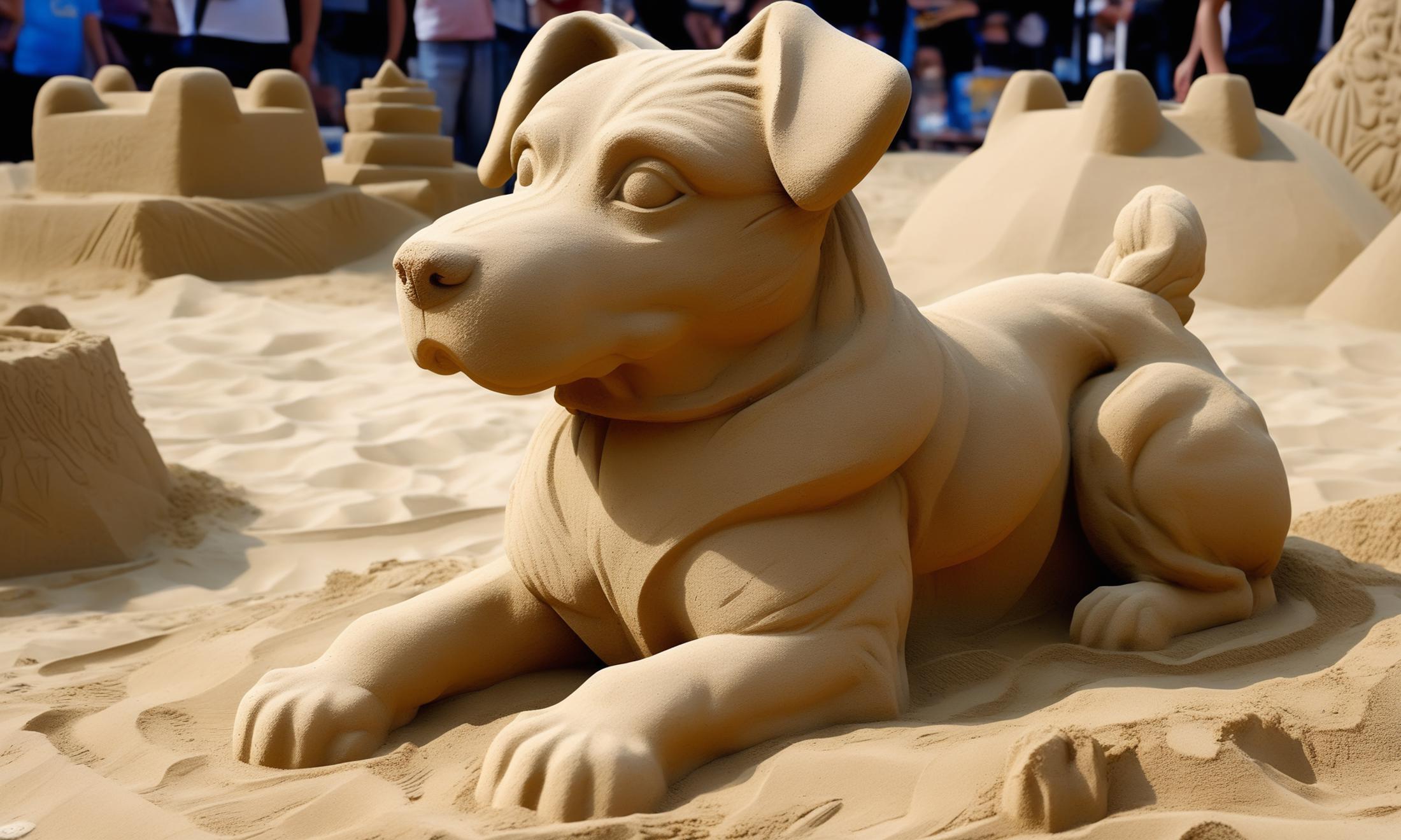 XL Realistic sand sculpture art style image by comingdemon