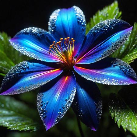 Fantasy, twinkling flowers, forest, light, sparkle, fine art, extreme details, photorealistic, matte painting" ultra highly detailed, detailed, dark bg, dark bg, rainbow color, ceramic, this one digital painting, highly detailed, intricated, intricated pose, clarity, high quality, center align, Miki Asai Macro photography, close-up, hyper detailed, trending on artstation, sharp focus, studio photo, intricate details, highly detailed, by greg rutkowski<lora:xl_more_art-full_v1:0.4>