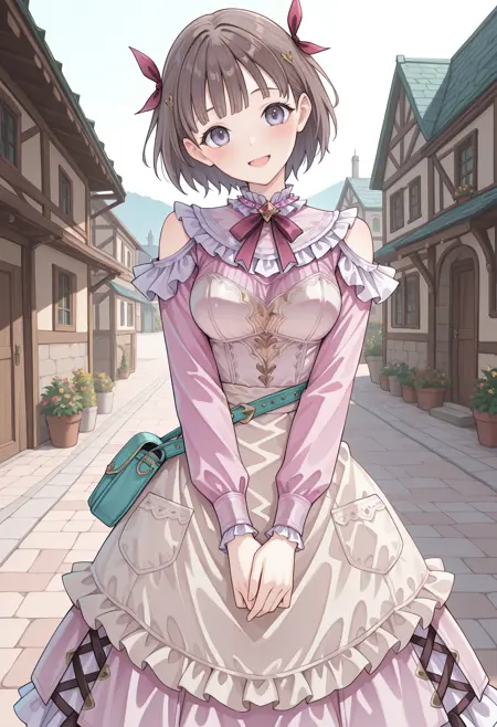 [IL v0.1] Eva Armster - Atelier Lulua (A20) | エーファ・アルムスター  (2 costumes)