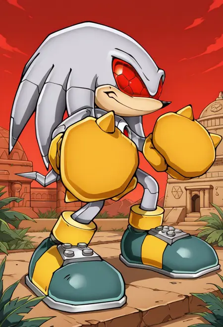 Mecha Knuckles - Sonic Series