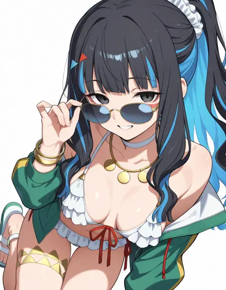 Tlaloc/ Tenochtitlan swimsuit Fate/Grand Order/FGO/フェイト・グランドオーダー (3 outfits) - IL 1.0