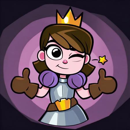princess (clash royale) | COMMISSION | by quazar V1