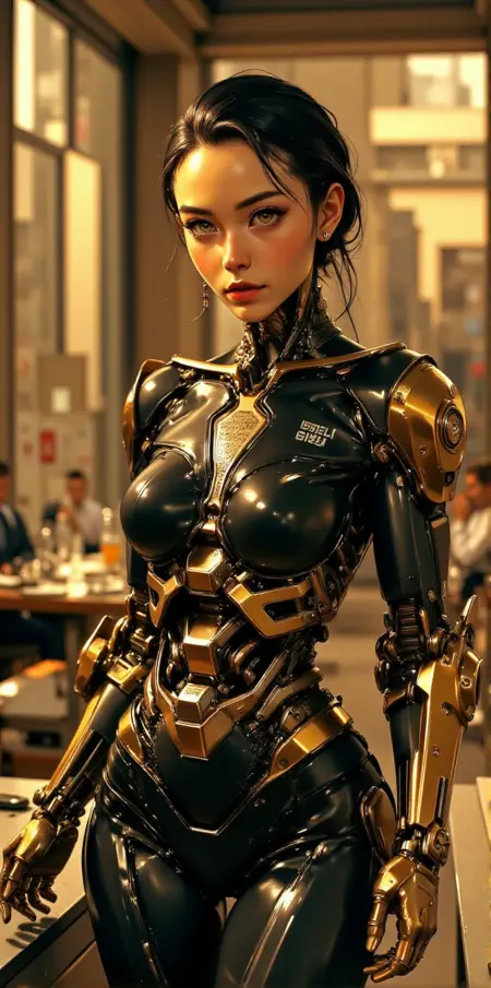 BLUE_mk4_angel_FLUX_06 (robotic body, cyborgs and mecha angels)