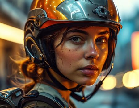 girl in helmet, strong, intricate, dramatic light, elegant, highly detailed, sharp focus, heroic background, professional fine detail, cute, dynamic, ambient cinematic, rich color, perfect pretty, inspiring, innocent, new, creative, positive, attractive, artistic, vibrant, confident, passionate, beautiful, inspired, glowing, illuminated, shiny, bright, colorful, saturated <lora:MJ52:0.6>