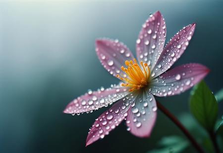 A strikingly detailed macro shot that reveals the intricate textures of each petal and dewdrop with razor-sharp precision. The Tominon 114mm f/3.8 renders a beautifully compressed depth of field, while the legendary Fuji FP-100C film captures the scene with an unparalleled fusion of vibrancy and realism. The fog diffuses the background into a soft, painterly haze, enhancing the natural mystique of the setting. This is fine art at its most technically refined—where every tonal nuance, every gradation of light, is preserved in stunning clarity.