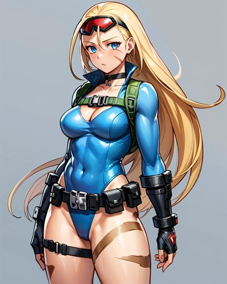 cammyms, sf6, gloves, navel, cleavage, jacket, choker, midriff, pants, fingerless gloves, crop top, scar, black pants, abs, blue jacket, cropped jacket, sports bra cammyms, sfva, gloves, boots, choker, belt, highleg, scar, backpack, goggles, goggles on head, blue leotard, knee pads, camouflage, belt pouch, bodypaint, utility belt cammyms, sfv , hat, fingerless gloves , beret, highleg, scar, abs, red headwear, scar on cheek, green leotard