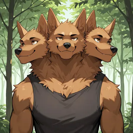 Anthro Cerberus