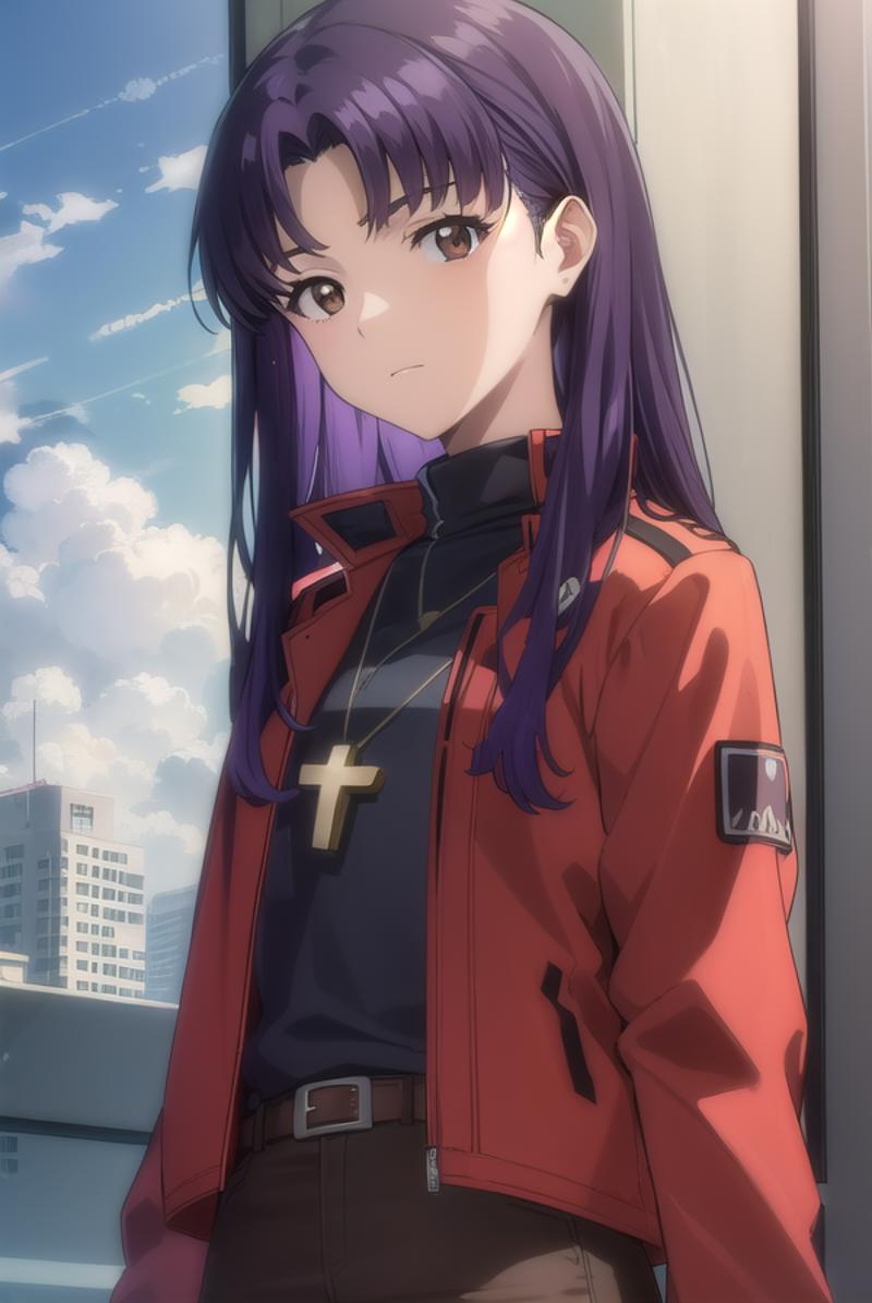 Misato Katsuragi (葛城 ミサト) - Neon Genesis Evangelion (新世紀エヴァンゲリオン) - COMMISSION image by nochekaiser881