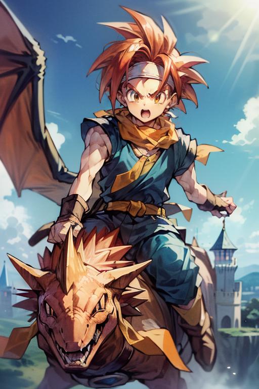 Crono (Chrono Trigger) image by Ranachan