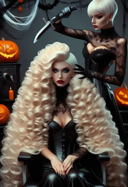 Super Hair - Barber Concept [PONY XL] by UOC