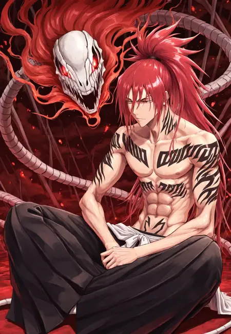 Renji Abarai | Bleach (Illustrious)