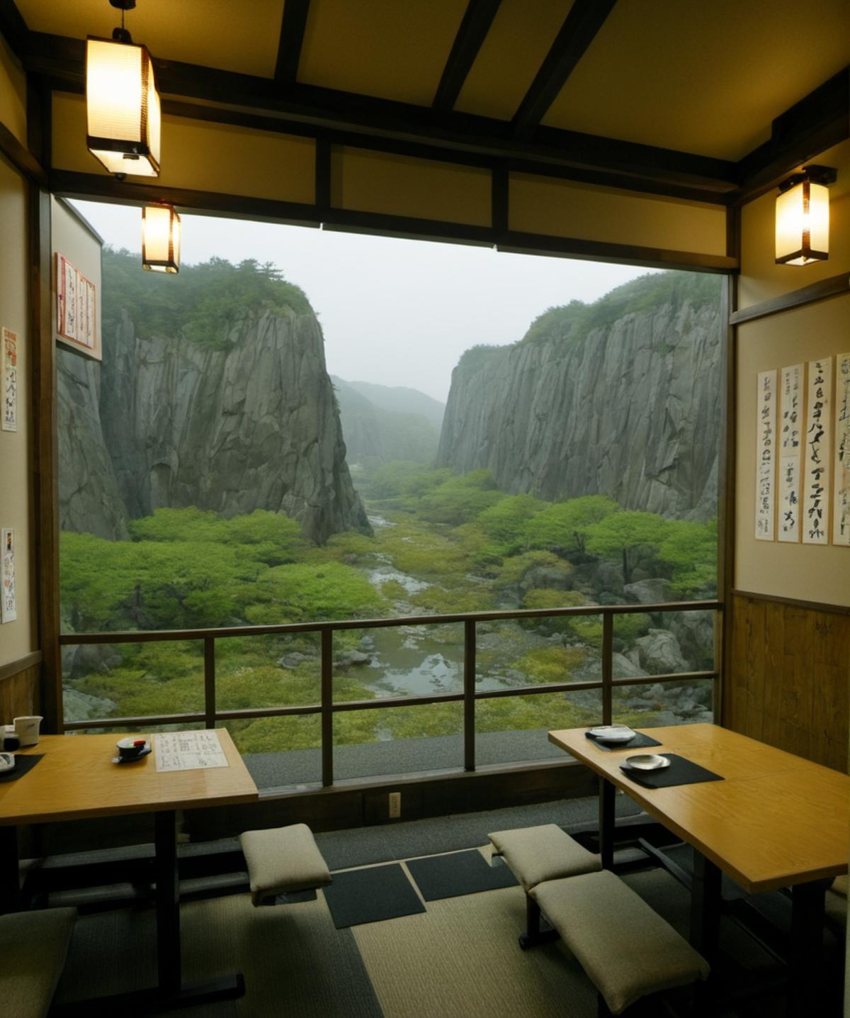 大衆酒場の店内 / Inside a popular Japanese Tavern SDXL image by Dokitai