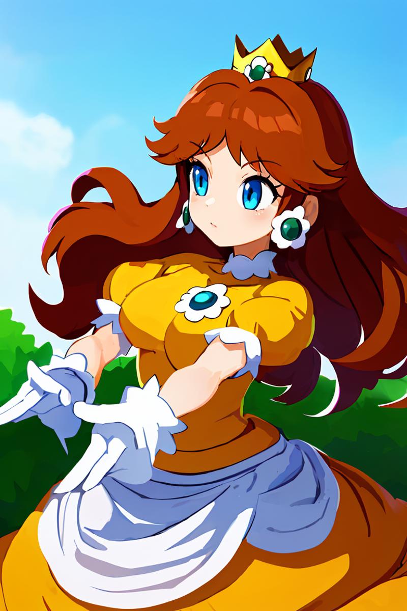 Princess Daisy (デイジー姫) - Super Mario Bros - COMMISSION image by MarkWar