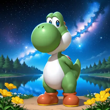 Yoshi (official render style)