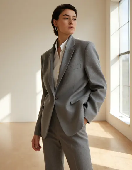 Classic gray jacket (blazer)