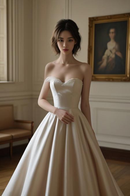 woman wearing dress, pixar style,masterpiece,absurdres
