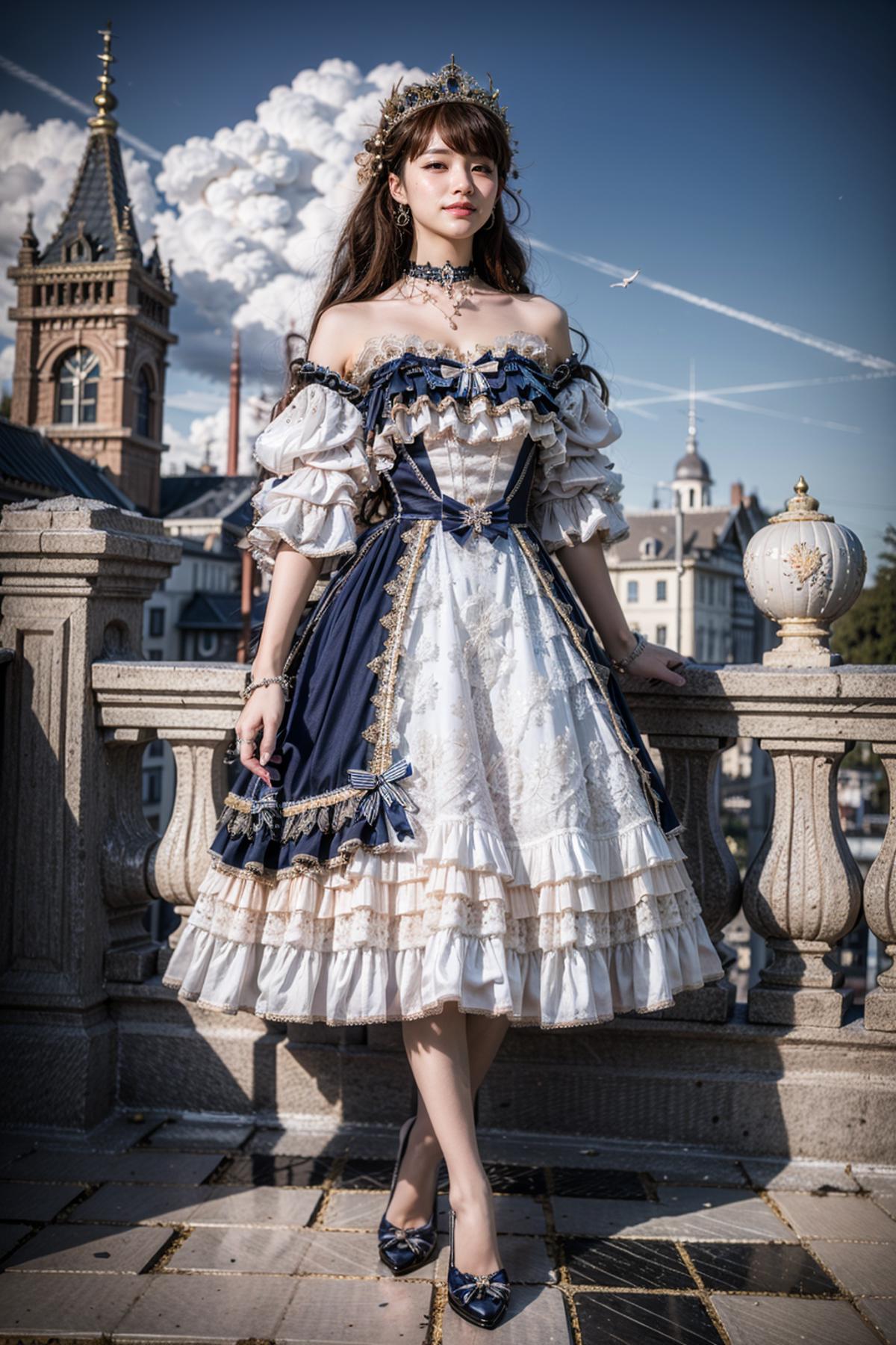 [Realistic] Modern victorian fashion dress | 洛丽塔裙子 | ロリータ ドレス Vol.2 image by feetie