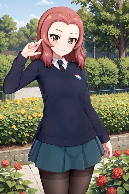 Girls und Panzer Rosehip