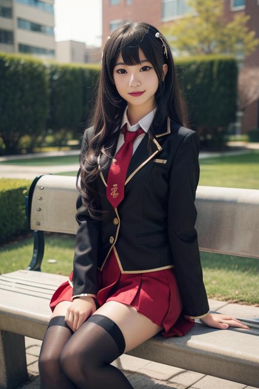 笨召 文月学院高中部校服 Baka to Tesuto to Shoukanju fumizuki academy school uniform image by Thxx