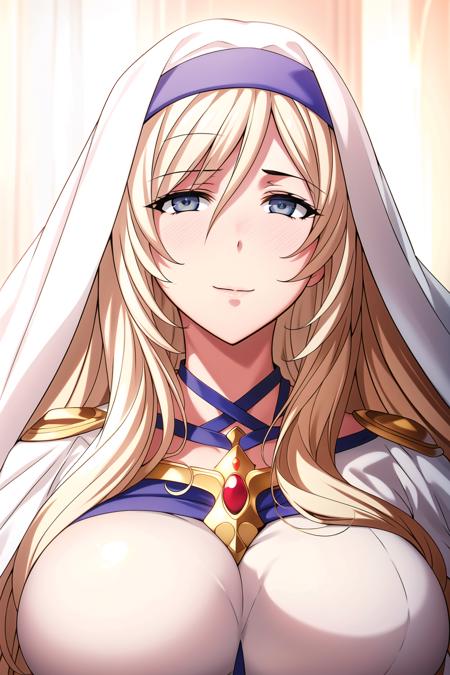 Simple White Background,
white outfit,white dress, bare_shoulders, jewelry, side-tie_panties,white_legwear,
<lora:Sword_Maiden_GoblinSlayer-KK77-V2:0.7>,
blonde_long_hair,bangs,barefoot,Blue_eyes,
<lora:Mariana_Luciano_NON_VIRGIN-KK77-V1:0.3>,<lora:more_details:0.1>,
1 girl, 20yo,Young female,Beautiful Finger,Beautiful long legs,Beautiful body,Beautiful Nose,Beautiful character design, perfect eyes, perfect face,expressive eyes,perfect balance,
looking at viewer,(Focus on her face),closed mouth, (innocent_big_eyes:1.0),Light_Smile,
official art,extremely detailed CG unity 8k wallpaper, perfect lighting,Colorful, Bright_Front_face_Lighting,shiny skin, 
(masterpiece:1.0),(best_quality:1.0), ultra high res,4K,ultra-detailed,
photography, 8K, HDR, highres, absurdres:1.2, Kodak portra 400, film grain, blurry background, bokeh:1.2, lens flare, (vibrant_color:1.2),professional photograph, 
(Beautiful,large_Breasts:1.4), (beautiful_face:1.5),(narrow_waist),