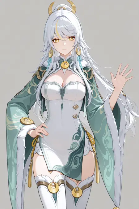 Zibai | Genshin Impact | Illustrious