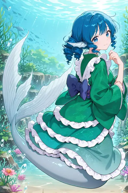 Wakasagihime (Touhou Project) - わかさぎ姫 (東方)