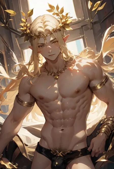 Borealis (A Male Aurora)