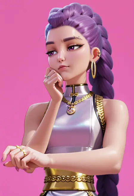 KPOP demon hunters, RUMI-IL (by Altimater)