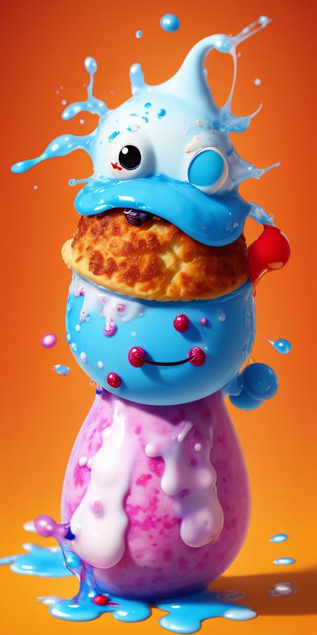 (FOOD_CRIT:1.3):::::::::Photorealistic_Anthropomorphic:::::::::Trompe-l'œil [masterpiece:::(illustration:1.1)] of a anthropomorphic photogenic blueberry scone|BREAK|dripping in juice-jelly|BREAK|style of (DR.Suess:1.222) // (BEEPLE:1.111) // Houdini3d Octane Render //  food_porn // (LIQUID SPLASH:1.333)








































