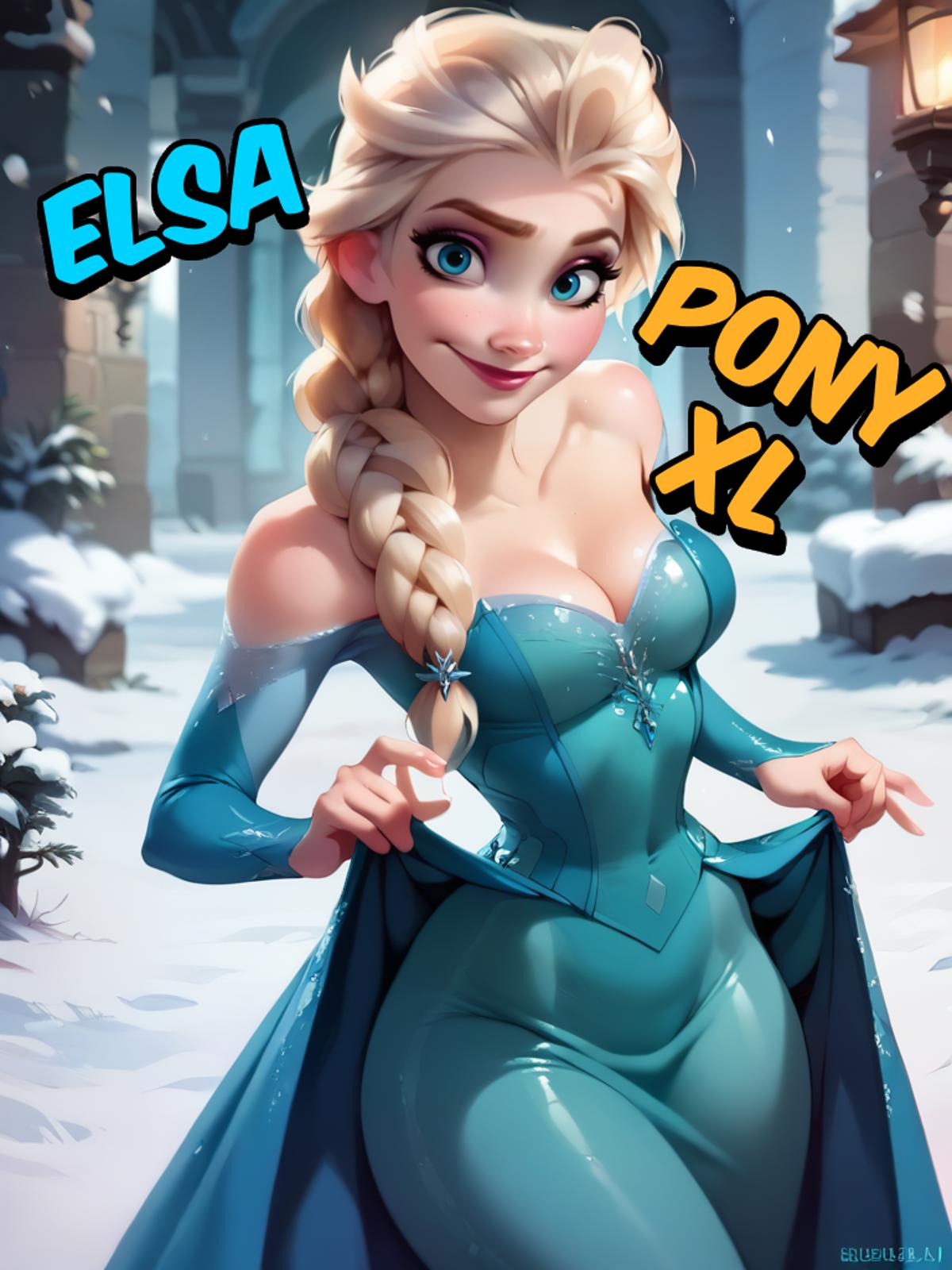 Elsa (Frozen) Disney Princess, by YeiyeiArt - -PONY XL- | Stable Diffusion  LoRA | Civitai