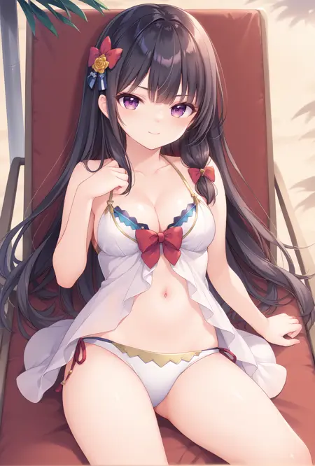 [costume]pecorine summer bikini swimsuit/Princess Connect Re:dive 佩可莉姆 夏日泳装