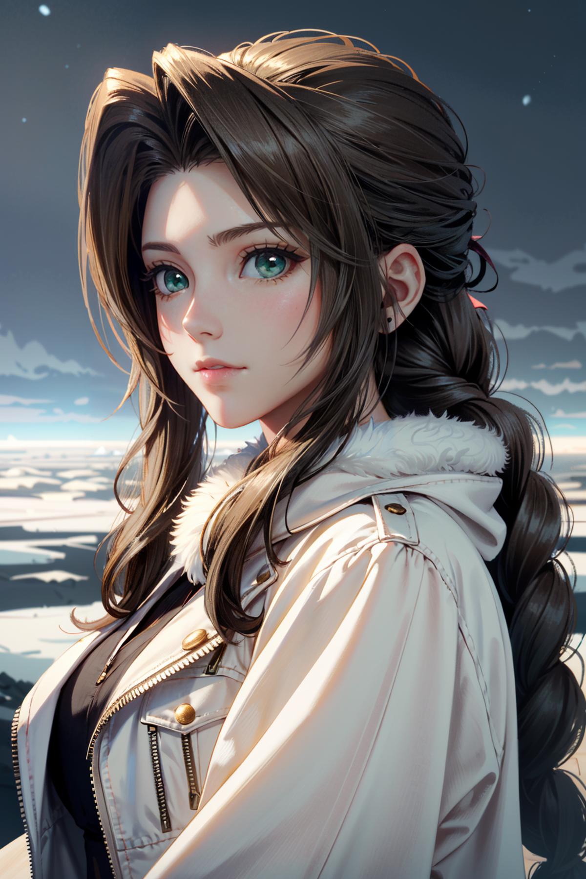 Aerith from Final Fantasy 7 image by BloodRedKittie