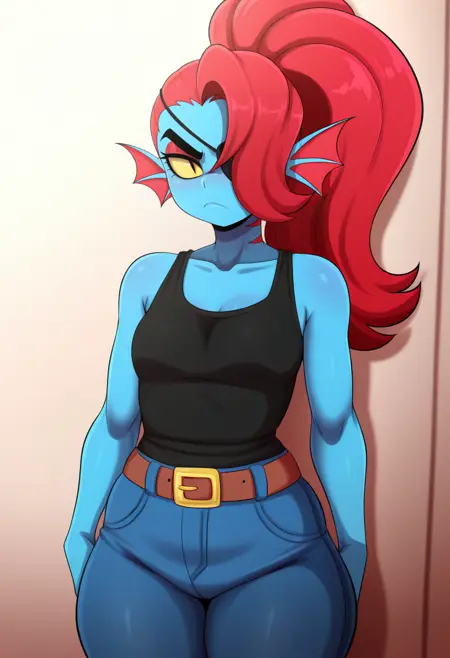 Undyne  / Undertale /  LORA PONY/IL