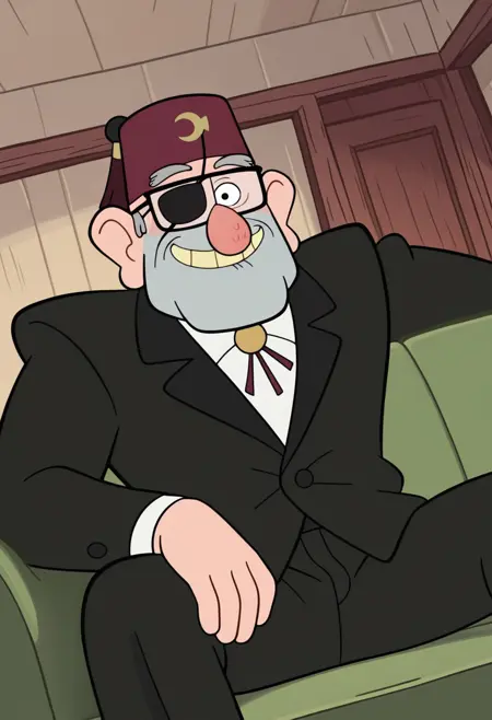 Stanley Pines (Gravity Falls) [Pony & Illustrious]