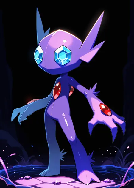 Sableye (Pokemon Ruby & Saphire) [Illustrious]