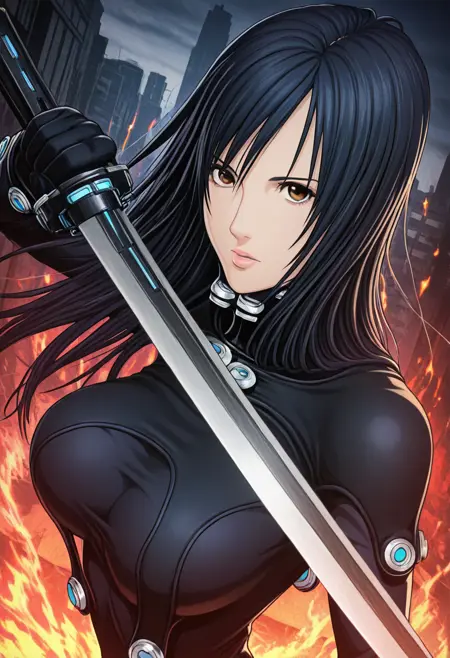 Reika Shimohira (Gantz) Illustrious