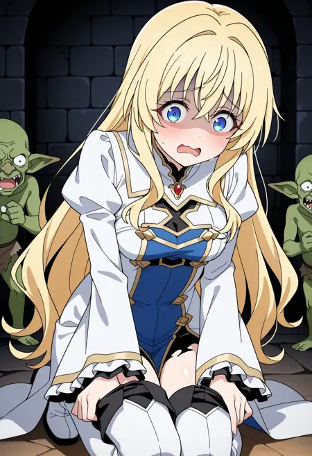 Priestess (女神官, Onna Shinkan) | Goblin Slayer | Character | illustriousXL