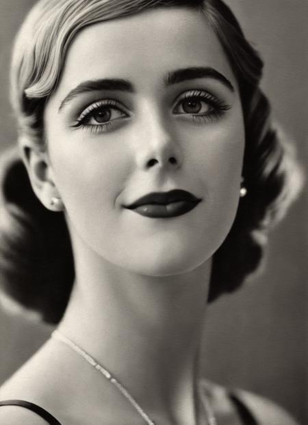 A 1930s professional photograph of sks woman, ((detailed face)), (High Detail), Sharp, 8k, ((bokeh)), <lora:locon_kiernan_v1_from_v1_64_32:1.3>