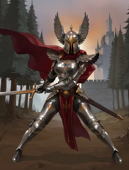 HOMMV Knightess for Illustrious by GlavaKolhoza