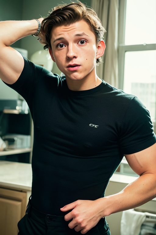 Tom Holland (ENHANCED) image by slayyeraw