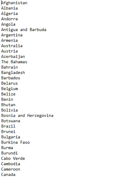 Nations and Nationalities Wildcards (text files)