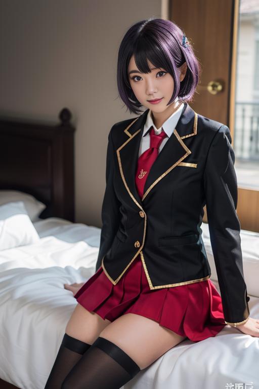 笨召 文月学院高中部校服 Baka to Tesuto to Shoukanju fumizuki academy school uniform image by Thxx