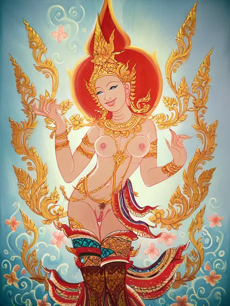 Thai Mural Art Style for Pony