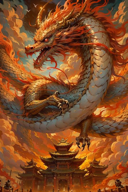 东方巨龙Oriental giant dragon - AIEasyPic