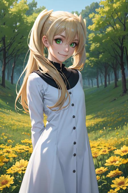 mary macbeth, twintails dress, long sleeves